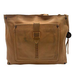The Sak Tan Sunrise Heritage Leather Crossbody